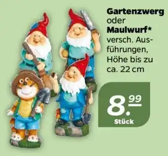 NETTO Gartenzwerg o. Maulwurf Angebot