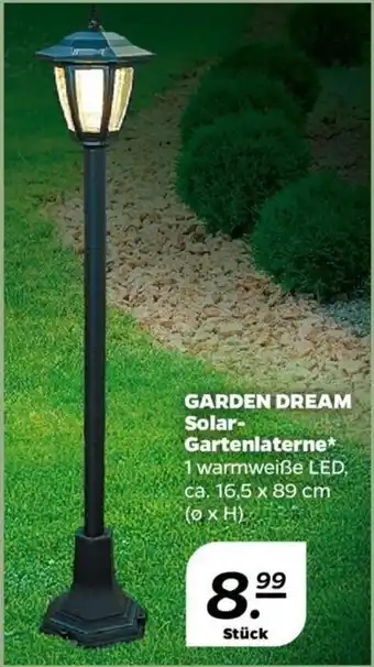 NETTO Garden Dream Solar-Gartenlaterne Angebot