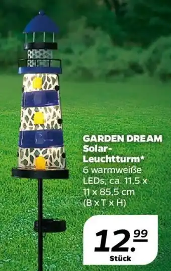 NETTO Garden Dream Solar-Leuchtturm Angebot