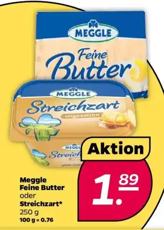 NETTO Meggle Feine Butter o. Streichzart 250g Angebot