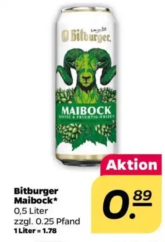 NETTO Bitburger Maibock 500ml Angebot