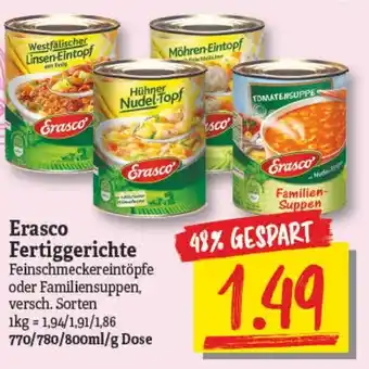 NP Discount Erasco Fertiggerichte 770/780/800ml/g Dose Angebot