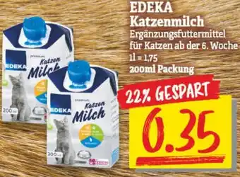 NP Discount Edeka Katzenmilch 200ml Packung Angebot