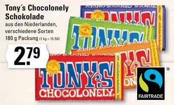 Meyer's Frischemarkt Tony's Chocolonely Schokolade 180g Packung Angebot