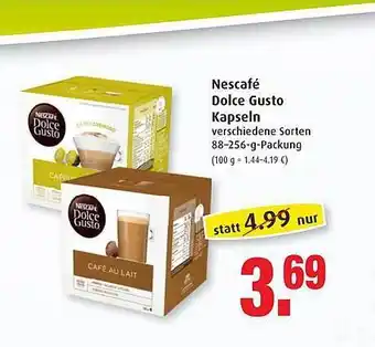 Markant Nescafé Dolce Gusto Kapseln Angebot