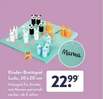 Aldi Süd Kinder-brettspiel Ludo Angebot