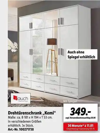 Lidl Drehtürenschrank „kemi” Rauch Angebot