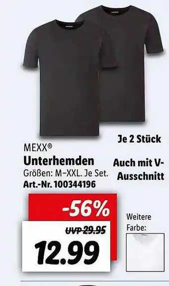 Lidl Mexx Unterhemden Angebot