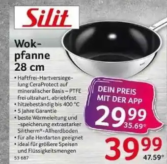 Selgros Silit Wokpfanne 28 Cm Angebot