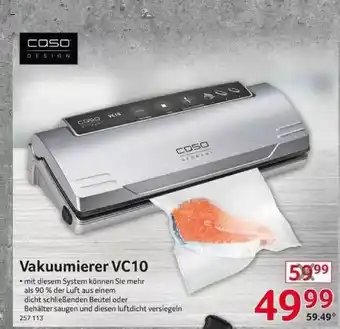 Selgros Caso Vakuumierer Vc10 Angebot