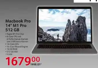 Selgros Macbook Pro 14 Angebot