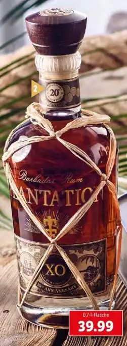 Lidl Plantation Barbados Rum XO Extra Old 20th Anniversary mit Geschenbox Angebot