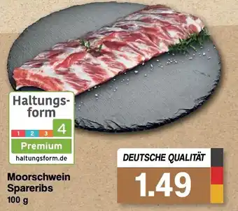 Famila Nord West Moorschwein Spareribs 100g Angebot