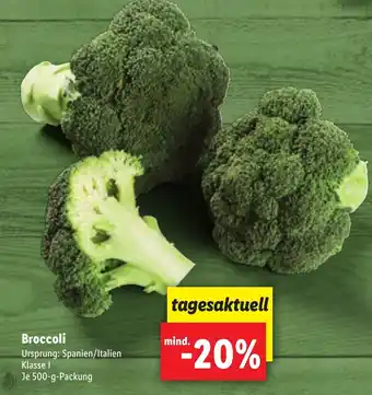 Lidl Broccoli Angebot