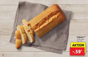 Lidl Ciabatta 300g Brot Angebot
