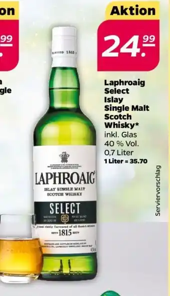 NETTO Laphroaig Select Islay Single Malt Scotch Whisky 700ml Angebot