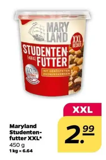 NETTO Maryland Studentenfutter XXL 450g Angebot