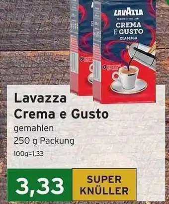 CAP Markt Lavazza Crema E Gusto Angebot