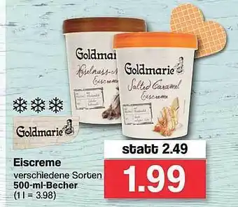 Famila Nord West Goldamarie Eiscreme Angebot