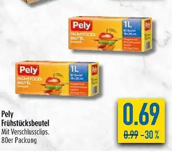 diska Pely Frühstücksbeutel Angebot