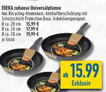 diska Edeka Zuhause Universalpfanne Angebot