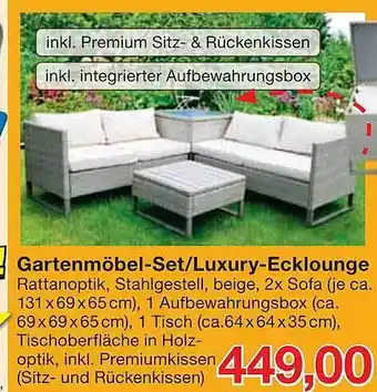 Jawoll Gartenmöbel-set Oder Luxury-ecklounge Angebot