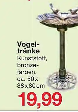 Jawoll Vogeltränke Angebot