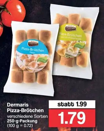 Famila Nord West Dermaris Pizza Brötchen 250g Packung Angebot