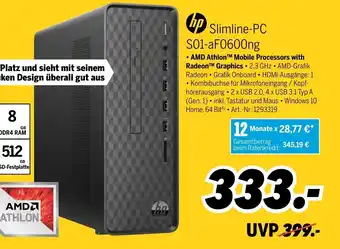 MEDIMAX hp Slimline-PC S01-aF0600ng Angebot