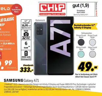 MEDIMAX Samsung Galaxy A71 Angebot