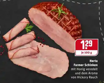 REWE Herta Farmer Schinken 100g Angebot