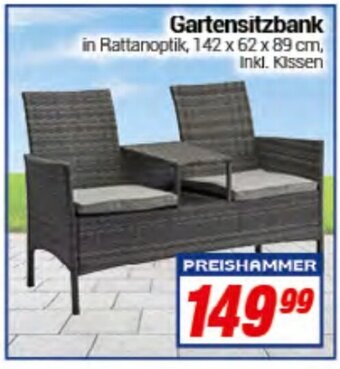 CENTERSHOP Gartensitzbank Angebot