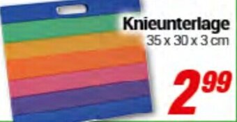CENTERSHOP Knieunterlage Angebot