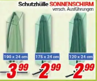 CENTERSHOP Schutzhülle Sonnenschirm Angebot