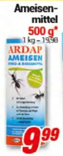 CENTERSHOP Ameisenmittel 500 g Angebot