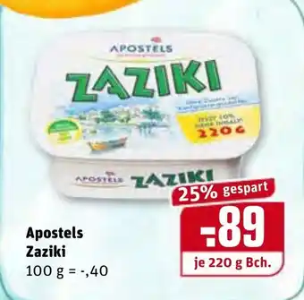 REWE Apostels Zaziki 220g Angebot