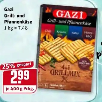 REWE Gazi Grill und Pfannenkäse 400g Angebot