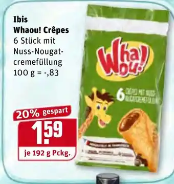 REWE Ibis Whaou! Crêpes 192g Angebot