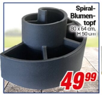 CENTERSHOP Spiral Blumentopf Angebot