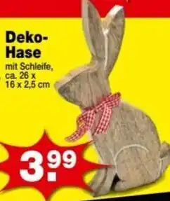 Krümet Sonderposten Deko Hase Angebot