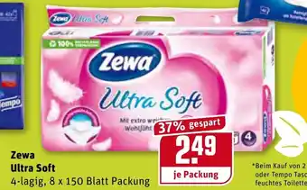 REWE Zewa Ultra Soft Angebot