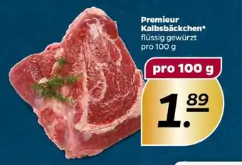 NETTO Premieur Kalbsbackchen 100g Angebot