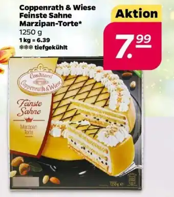 NETTO Coppenrath & Wiese Feinste Sahne Marzipan-Torte 1250g Angebot