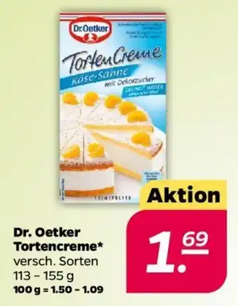 NETTO Dr. Oetker Tortencreme 113-155g Angebot