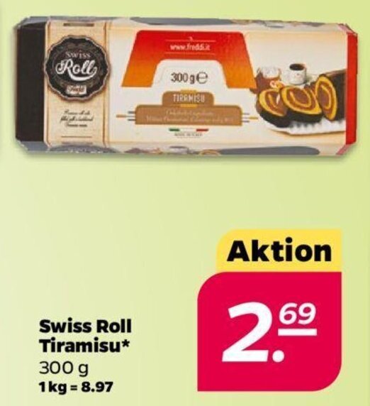 Swiss Roll Tiramisu 300g Angebot bei NETTO