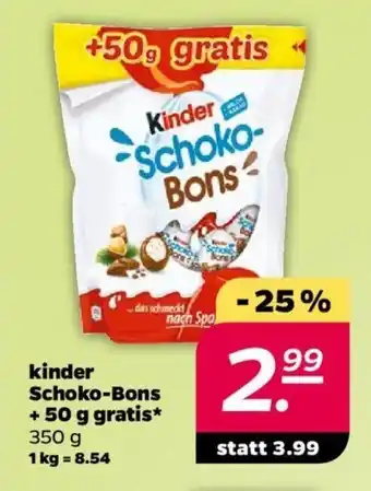 NETTO Kinder Scoko-Bons 350g Angebot