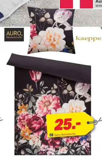 Höffner Kaeppel satin-bettwäsche „floral“ Angebot