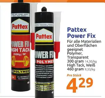 Action Pattex Power Fix Angebot