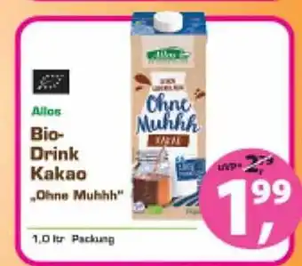 Erdi Biomarkt Allos Bio-drink Kakao Angebot