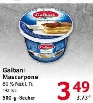 Selgros Galbani Mascarpone Angebot